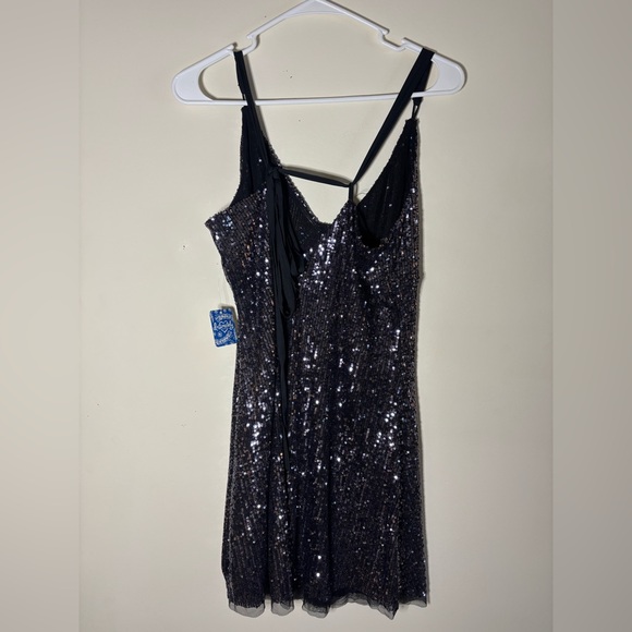 Free People Intimately Night Combo Sequin Mini Slip Dress - Picture 2 of 6